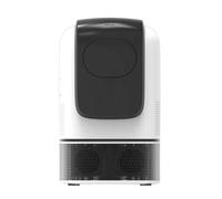 Jemora Projecteur 1080P Home Cinéma Android 9.0 Vidéoprojecteur Prise en charge du décodage 4K Écran 100 pouces Même technique d'écran Projecteur de film avec tige rétractable Fonction Keystone à mise