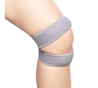Jemora Sangle rotulienne en silicone pour le sport, soulagement de la pression, genouillère, absorption des chocs pour la course à pied, la randonnée, le basket-ball, le fitness, ceinture de genou