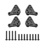 Jemora Support de Montage inférieur d'amortisseur et arrière surélevé en métal pour Traxxas MAXX V2 89086-4 WideMaxx 1/10, pièces de Mise à Niveau de Voiture télécommandée