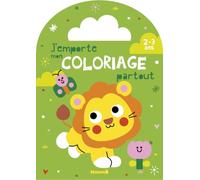 J'emporte mon coloriage partout - Album à colorier avec poignée - Dès 2 ans