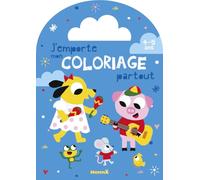 J'emporte mon coloriage partout - Album à colorier avec poignée - Dès 4 ans