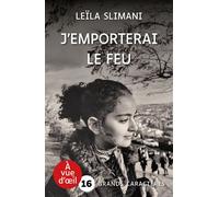 J'emporterai le feu Grands caractères, édition accessible pour les malvoyants - Leïla Slimani - A Vue D'oeil - broché - Roman