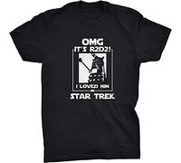 JemTo OMG It's R2D2 Funny T-Shirt T-Shirt Black L