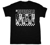 JemTo The Specials Band Graphic Bad Manners The Selecter Madness Ska T-Shirt Black XXL