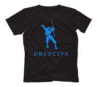 JemTo Zone Drexciya T Shirt 1% Cotton Detroit Electro Underground Resistance Aux 88 T-Shirt Black M