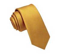 JEMYGINS Cravate Homme Slim Unie 6Cm pour Mariage Business