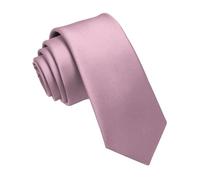 JEMYGINS Cravate Homme Slim Unie 6Cm pour Mariage Business