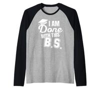 J'EN AI Fini avec CE MÈME DE BACCALAURÉAT en Sciences DE BS Fun Manche Raglan