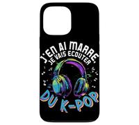J'en AI Marre Je Vais Écouter du K-Pop Fans de K-Pop Musique Coque pour iPhone 13 Pro Max