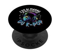 J'en AI Marre Je Vais Écouter du K-Pop Fans de K-Pop Musique PopSockets PopGrip Adhésif