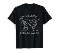 J'en ai marre, je vais me promener. - Elle accompagne les chiens T-Shirt
