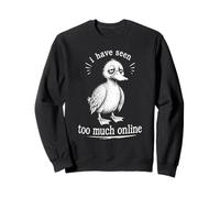 J'en AI trop vu en Ligne Funny Duck Meme Vintage Nouveauté Sweatshirt