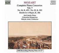 Mozart, W.a. - Concerto Piano 16/25/Rondo