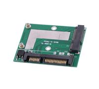 Jenalinng MSATA Adaptateur SSD vers 2,5 SATA 6.0 GPS Carte Convertisseur Carte Module Mini PCIe SSD