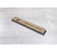 Jende Pierre à aiguiser diamant en résine de 1 x 15,2 cm pour Edge Pro, Hapstone, TSProf, Jende JIGS pour couteaux (3 microns (grain 6 000))