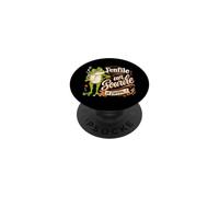 J'enfile Un Sourire et j'arrive Humour de Grenouille râleur PopSockets PopGrip Adhésif