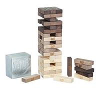 Hasbro Rustic Jenga Game Marron