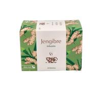 JENGIBRE infusion 20sbrs. - idéal pour ceux qui recherchent une préparation rapide et simple, complément alimentaire en sachets à diluer, étui de 20 sachets-dose et facilite la prise en charge de votr