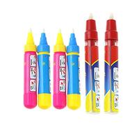Jenilily Remplacement de l'eau Magique Stylo Plume, Ajouter de l'eau (6pcs) pour la tapis de gribouillage d'eau