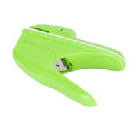 Jenivaint Agrafeuse sans Agrafe, Outil Ergonomique ABS à économie | Relieur sans Agrafes pour 8 Feuilles 70g, Utilisation Sûre à une Main, Matériau ABS écologique, Usage Bureau Maison école,