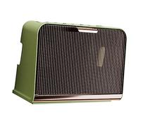 Jenivaint Boîte de Rangement Murale pour Routeur WiFi avec Couvercle, étui de Gestion de Câbles de Grande capacité pour Multiprise, Télécommande, Bureau, (Cyan Grande Taille 30x12x22cm/11.8x4.7x8.7in)