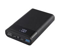 Jenivaint Boîtier de Batterie Externe à Monter Soi-même, Boîtier en ABS Léger et Compact avec Sortie USB pour Batterie au Lithium, Batteries Rechargeables Li-ION (9600)