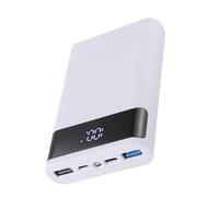 Jenivaint Boîtier de Batterie Externe à Monter Soi-même, Boîtier en ABS Léger et Compact avec Sortie USB pour Batterie au Lithium, Batteries Rechargeables Li-ION (9600)