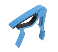 Jenivaint Capodastre de Guitare, Capodastre en Alliage pour Guitares Acoustiques et électriques avec 5 Médiators, Touches à Changement Rapide, Pression équilibrée, Protection cont (BLUE)