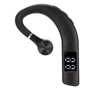 Jenivaint Casque Bluetooth, écouteurs Bluetooth 5.2 Légers avec Crochet d'oreille Ajustable et Son Puissant, pour la Course à Pied, la Conduite et Les Affaires.