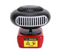 Jenivaint Chauffage D'appoint sans Fil alimenté par Batterie | Chauffage portable à flux d\'air pivotant pour utilisation en extérieur, flux d\'air pivotant alimenté par batterie, tête