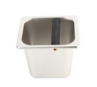 Jenivaint Coffee Knock Box Barre en Caoutchouc Remplaçable (Grande taille) | Boîte à café en acier inoxydable pour baristas Barre en caoutchouc remplaçable Barre en caoutchouc remplaçable Acier