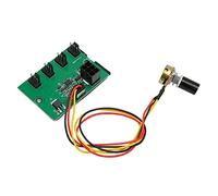 Jenivaint Contrôleur de Vitesse de Ventilateur PC, Moyeu de Ventilateur PWM DC 12 V à 4 Voies avec Câble de 11,8 Pouces pour Ventilateurs de Boîtier D'ordinateur 2 Broches 3 Broches 4