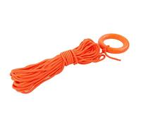 Jenivaint Corde de Sauvetage Flottante 30 M avec Anneau à Main pour | Construction en Polyéthylène, Léger et Portable, Diamètre de 8 Mm, Convient pour Piscine Plage Yacht ou Bouée de Sauvetage