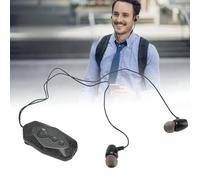 Jenivaint Écouteur sans Fil à Pince de Collier, Longue Endurance 28H Musique 38H Conversation Casque Bluetooth 5.2 avec Pointe Intelligente Double Connexion de Téléphone, pour Cad