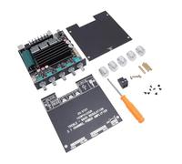 Jenivaint Jenivaint Carte Amplificateur Bluetooth, Puce TPA3221 2.1 Canaux, Module D'amplificateur de Puissance de Sortie 100 W + 100 W + 200 avec Contrôle des Basses Aigus, pour Smartphones,