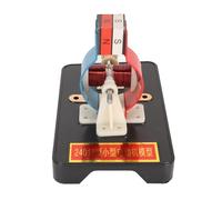 Jenivaint Kit de Moteur électrique, Modèle de Moteur à Courant Continu en Plastique et en Cuivre, Construction et étude des Lignes de Force Magnétiques, Kit Scientifique STEM Pratique pour Les
