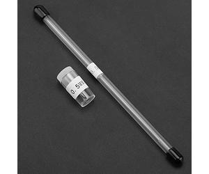 Jenivaint Kit de Remplacement de Buse et D'aiguille D'aérographe, 0,2 Mm, | Embouts Plaqués Cuivre en Acier Inoxydable, Compatibles avec la Plupart des Aérographes, Récipient de Stockage Inclus,