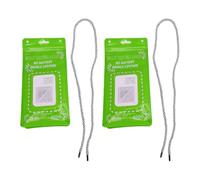 Jenivaint Lampe de Survie 2 Pièces Activée par l'eau, Sortie 100 Ma, 3 LED 50 Lm, Aucune Batterie Nécessaire pour le Sac Anti-insectes, Kit d'urgence, Préparation aux Tremblements de Terre, Vie