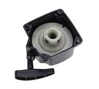 Jenivaint Lanceur Complet, Démarreur à Rappel pour Débroussailleuse 520 430 | Boîtier en Plastique Durable, Entraxe 6,6 Cm, Compatible Débroussailleuse et Scooter