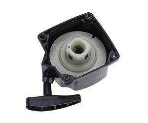 Jenivaint Lanceur Complet, Démarreur à Rappel pour Débroussailleuse 520 430 | Boîtier en Plastique Durable, Entraxe 6,6 Cm, Compatible Débroussailleuse et Scooter