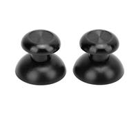 Jenivaint Lot de 6 Manettes en Métal, Capuchons de Joystick de Rechange en Alliage D'aluminium avec Contrôle amélioré, pour Contrôleurs Edge Pro (Black)