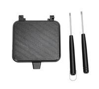 Jenivaint Machine à Panini à Sandwich, Gril à Sandwich sur Cuisinière pour Cuisinière à Gaz, Presse à Panini Double Face Antiadhésive (1PC)