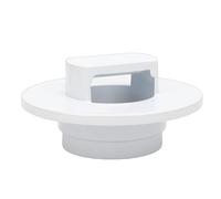 Jenivaint Outil de Presse de Tasse de Trou de Mise, Restaurateur de Vert de Golf, Poignée Ergonomique en Alliage D'aluminium, Blanc Léger pour Terrain D'entraînement, Plage D'entraînement