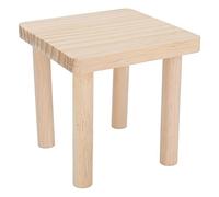 Jenivaint Plate-Forme de Support pour Hamsters, Plate-Forme de Cage en Bois de Pin, 11,5 X 11,5 X, Cm, Table de Jeu Surélevée pour Hamsters, Syriens, Macaronis, Rats, Petite Cage pour Animaux de