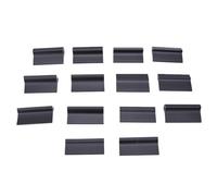 Jenivaint Poignées de Ponçage Contour 14 Pièces, Ponçage en Caoutchouc | 1/4 à 1 Pouce, Caoutchouc Flexible, Pression Uniforme, Sculpture sur Bois, Polissage Automatique, Jeu de Supports de Bloc 7