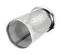 Jenivaint Porte-baguettes en Acier Inoxydable, Organisateur D'ustensiles de Cuisine Polyvalent avec Trous Hermétiques pour Cuillères Fourchettes Couteaux, 16x10cm