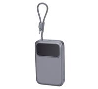 Jenivaint Power Bank Fast Charging | Banque d\'alimentation compacte en métal avec écran d\'affichage Charge rapide Taille compacte Sortie 15 W Travail