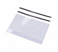 Jenivaint Protection D'écumoire de Piscine, Matériau PVC 39x25 Cm Protection de Couverture de Filet D'écumoire de Feuilles pour Piscines Creusées Hors Sol
