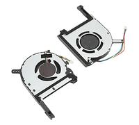 Jenivaint Rangale Ventilateur de Refroidissement CPU GPU, Ventilateur de Refroidissement pour Ordinateur Portable en Alliage D'aluminium ABS avec Connecteur D'alimentation 4 Broches, (