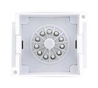 Jenivaint Relais de Compteur Numérique DH48JA, Compteur à Affichage LED avec Boîtier ABS, 24 V AC DC 11 Broches 1 à 999900 Panneau ou Réinitialisation du Terminal pour équipement de Contrôle (220VAC)